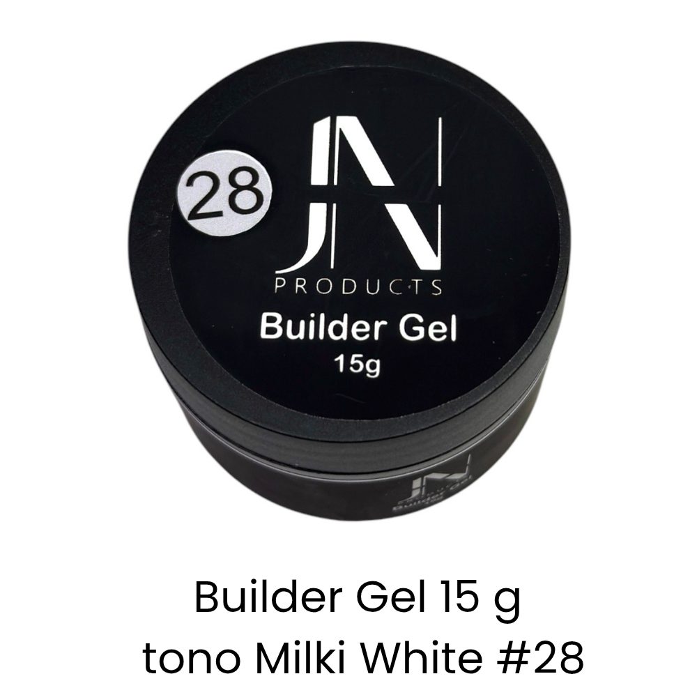 Builder Gel tono milki white#28